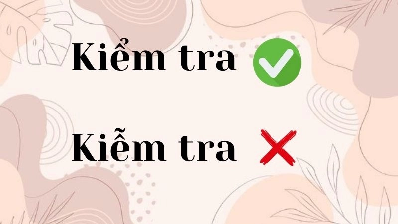 Kiễm tra hay kiểm tra đúng chính tả,''kiểm tra'' là cách viết đúng