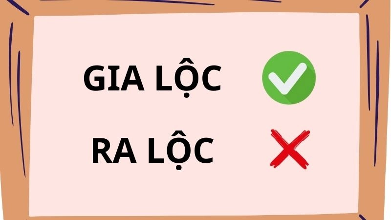 Ra lộc hay gia lộc đúng chính tả, ra lộc là từ đúng