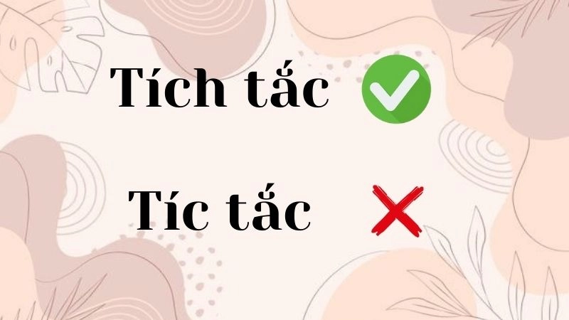 Tíc tắc hay tích tắc đúng chính tả, tích tắc là từ đúng