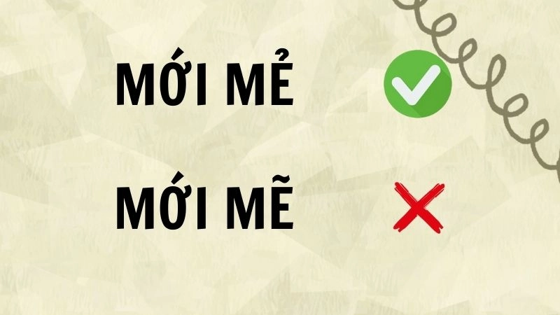 Mới mẻ hay mới mẽ đúng chính tả, mới mẻ là từ đúng