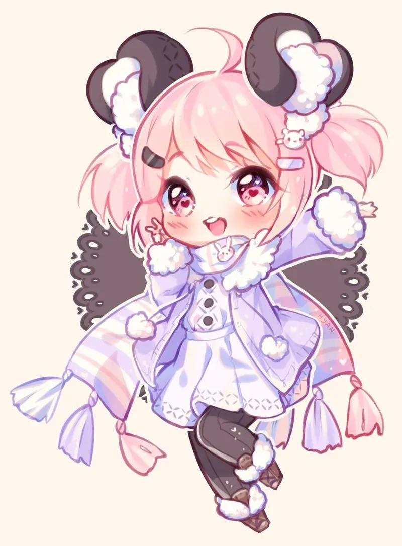 Khám phá Hình đại diện nữ chibi cực kỳ đáng yêu và dễ thương