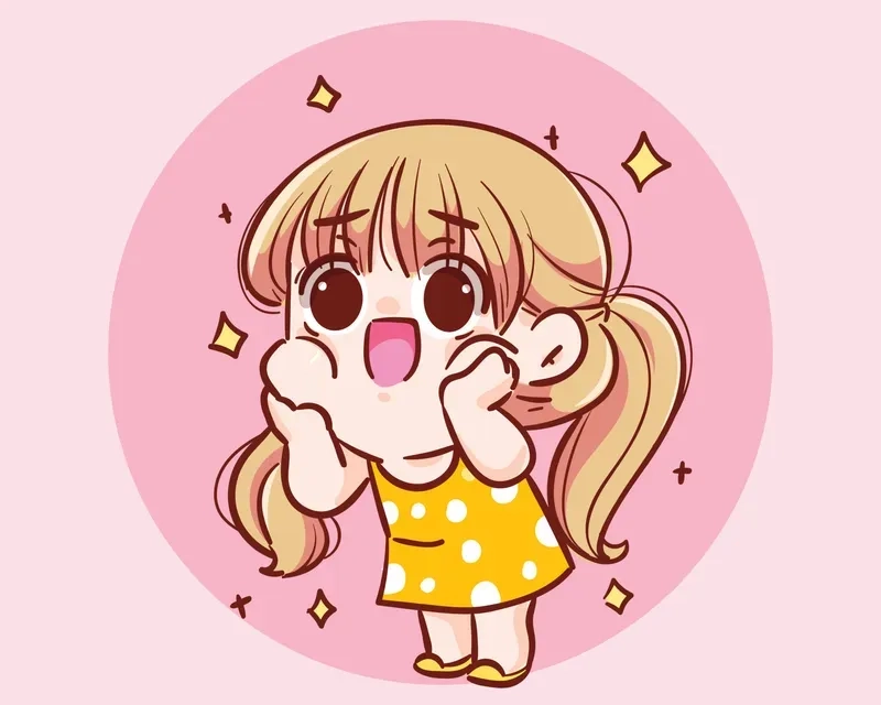 Tải ngay Ảnh đại diện nữ chibi dễ thương để tạo dấu ấn riêng