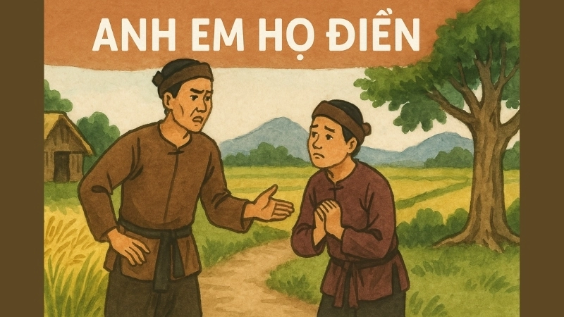 Tóm tắt truyện cổ tích Việt Nam - Anh em họ Điền hay nhất