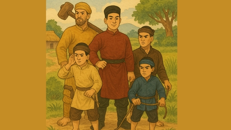Tóm tắt truyện dân gian Anh em sinh năm ngắn gọn nhất