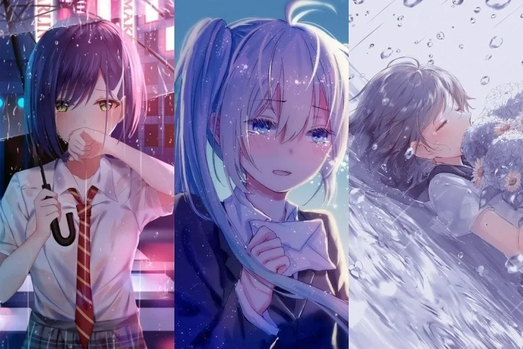 Anime hình cô gái mang nét vẽ mềm mại và thần thái sinh động