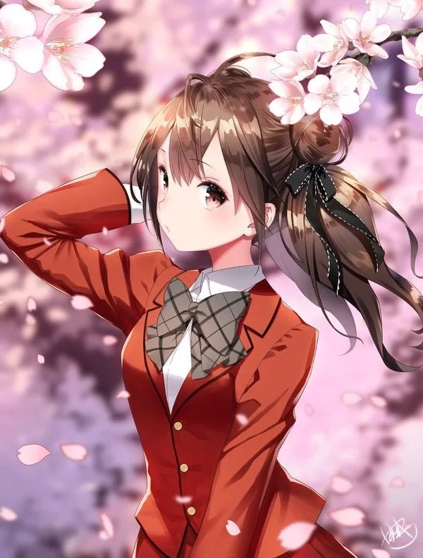 Gái anime lạnh lùng thần thái bí ẩn nhưng cực kỳ lôi cuốn