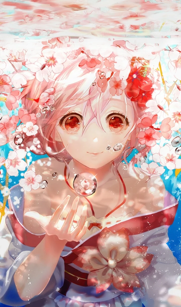 Anime gái đẹp dễ thương vừa trong trẻo vừa rạng ngời hút mắt