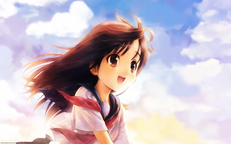 Hình nền anime girl cute động sống động khiến màn hình rực rỡ