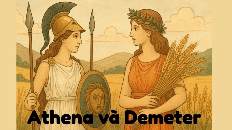 Tóm tắt Truyện cổ tích nước ngoài - Athena và Demeter hay nhất