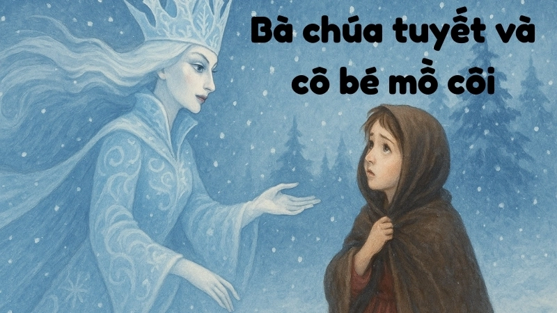 Truyện cổ tích nước ngoài – Bà chúa tuyết và cô bé mồ côi