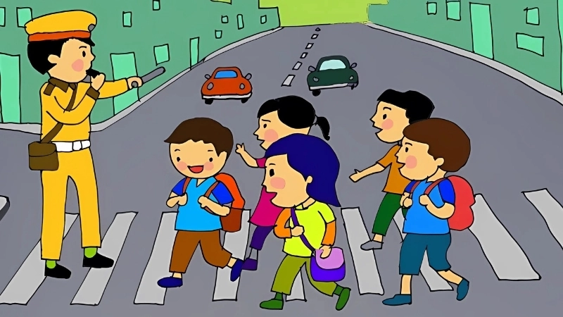 Trọn bộ bài vè giao thông tại những cuộc thi