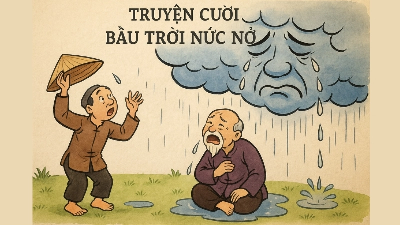 Tóm tắt Truyện cười - Bầu trời nức nở