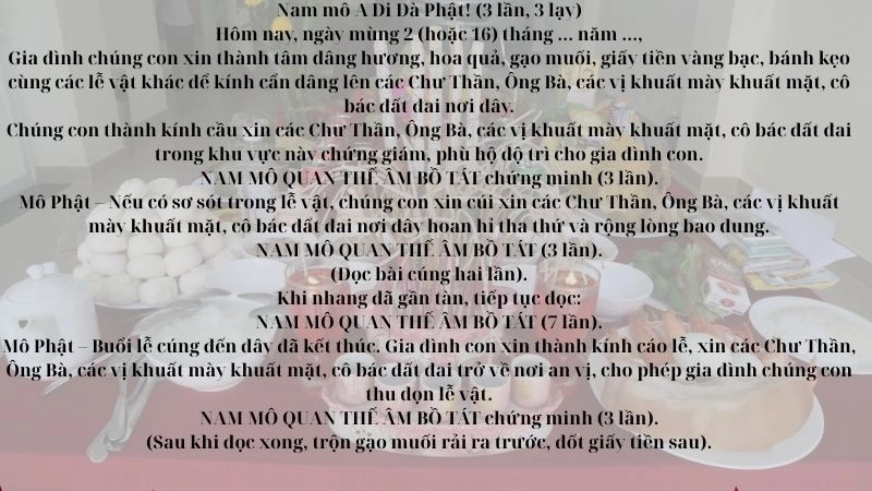 Văn cúng trả lễ, cách cúng heo quay trả lễ tại nhà