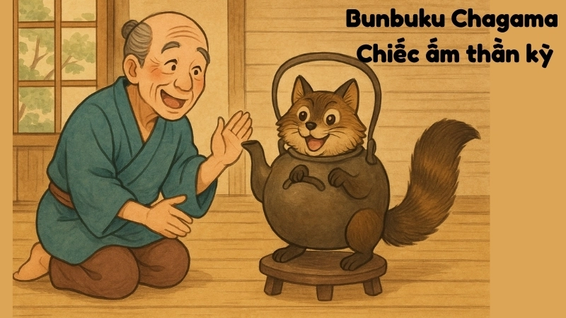 Truyện cổ tích nước ngoài - Bunbuku Chagama kỳ diệu