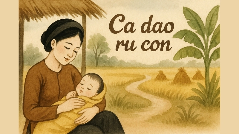 Ca dao ru con về tình cảm gia đình