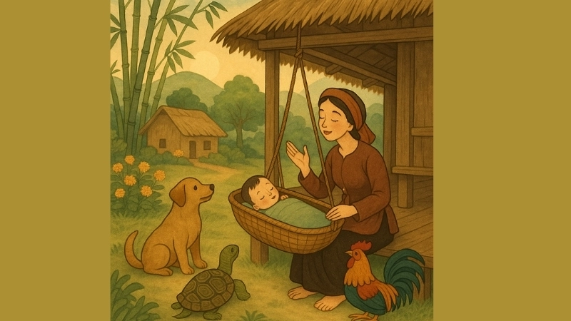Ca dao hát ru cổ tích, ngụ ngôn vui vẻ