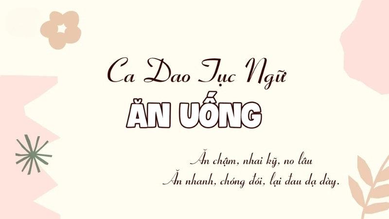 100 câu thành ngữ có từ ăn truyền trong dân gian