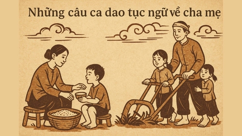 Những câu ca dao tục ngữ về cha mẹ sâu sắc nhất