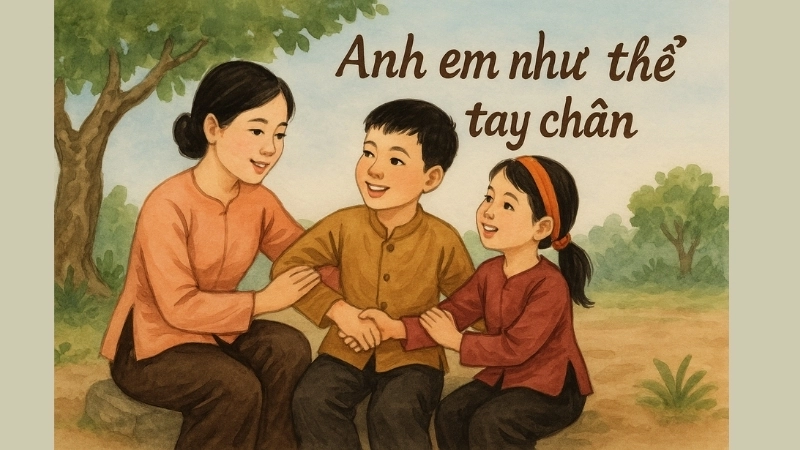 Các câu ca dao tục ngữ về gia đình, anh chị em cảm động nhất