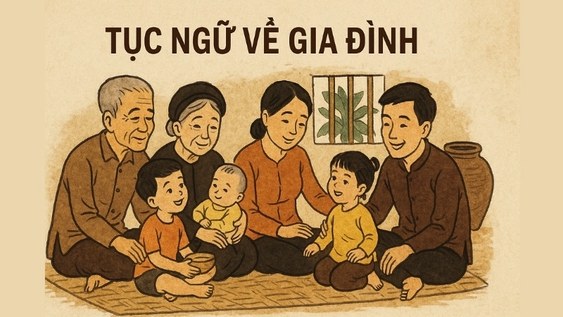 Tục ngữ về gia đình hay bạn nên biết