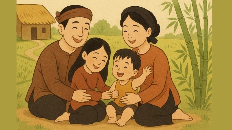 Ca dao tục ngữ về gia đình hạnh phúc, tình cảm vợ chồng