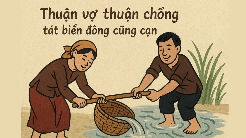 Ca dao tục ngữ về hôn nhân gia đình với sự cảm thông