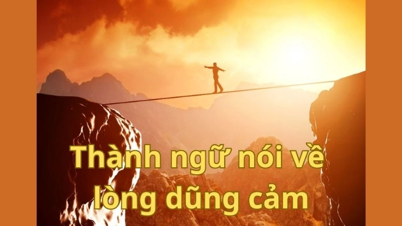Ca dao tục ngữ về lòng dũng cảm