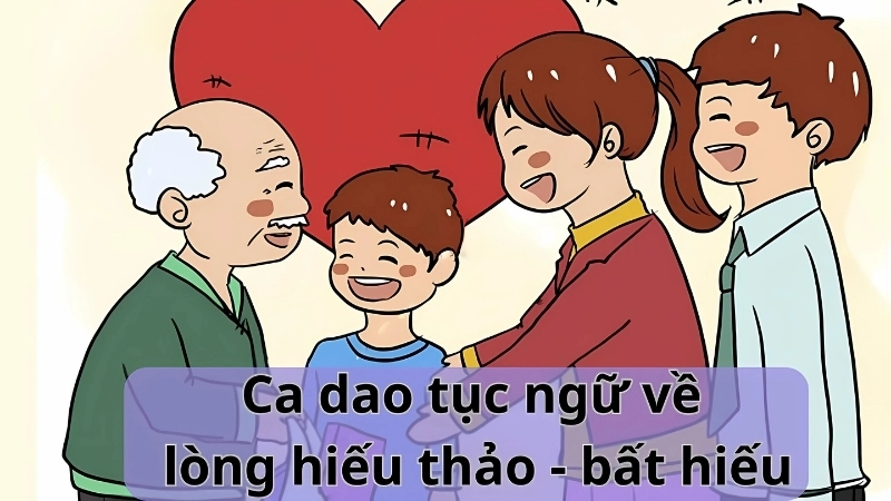 Ca dao tục ngữ về sự bất hiếu