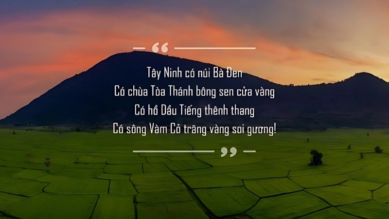 Ca dao tục ngữ về Tây Ninh
