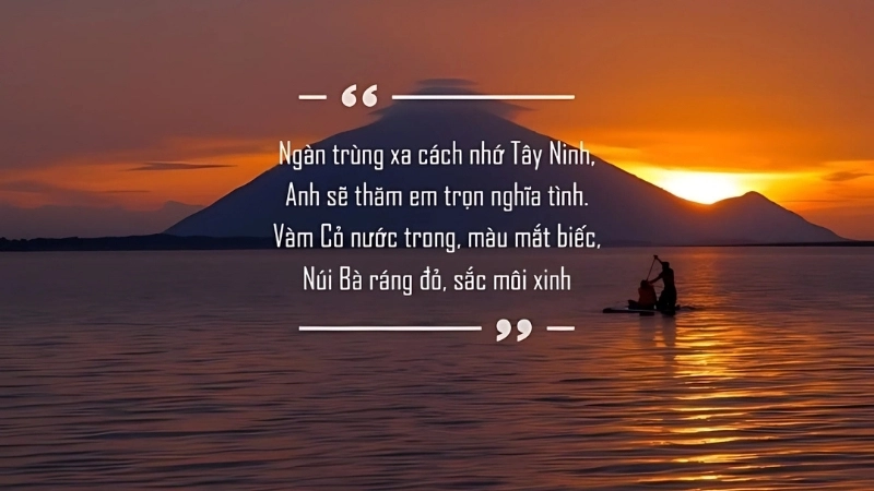 Ca dao tục ngữ về Tây Ninh