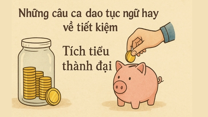 Ca dao tục ngữ phản ánh hậu quả của lãng phí