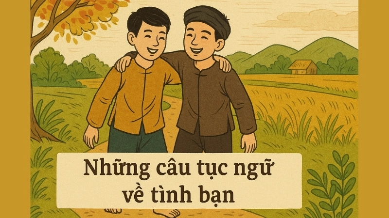 Những câu tục ngữ về tình bạn hay nhất