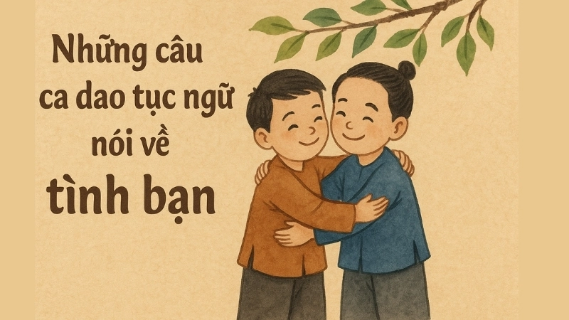 Những câu ca dao tục ngữ nói về tình bạn quan trọng nhất
