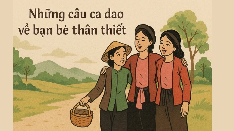 Những câu ca dao về bạn bè thân thiết