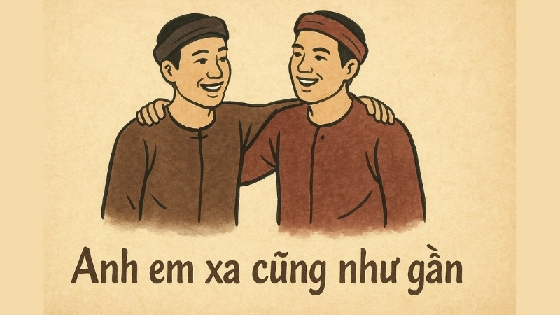 Ca dao tục ngữ về anh em xã hội kỳ diệu