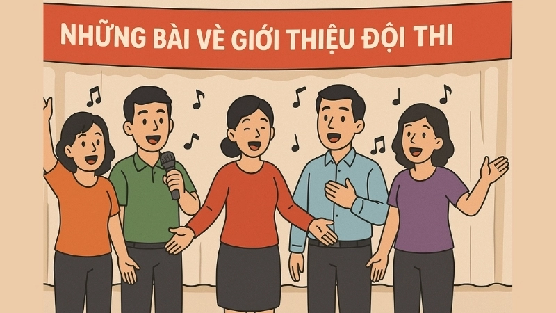 Những bài vè giới thiệu đội thi cho người lớn