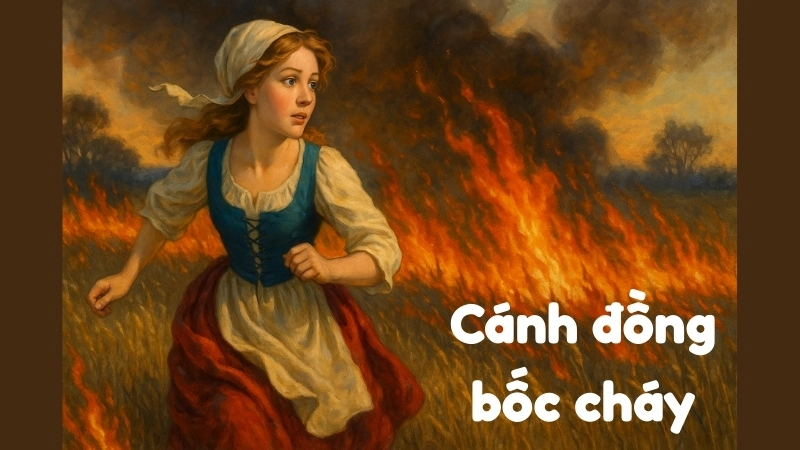 Tóm tắt Truyện cổ tích nước ngoài - Cánh đồng bốc cháy