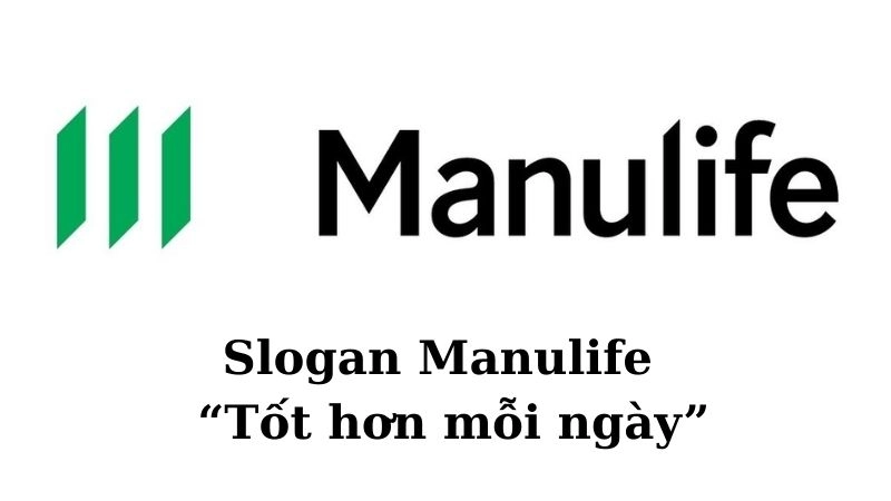 Slogan của Manulife “Tốt hơn mỗi ngày”