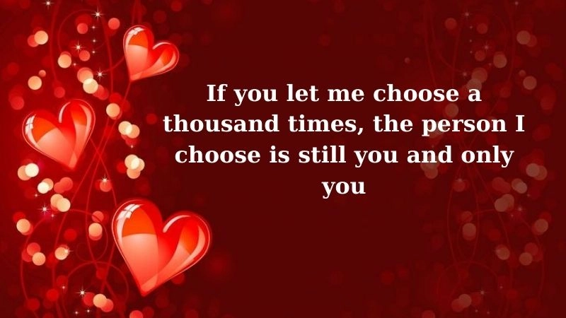 Lời chúc Valentine cho bạn gái bằng tiếng Anh