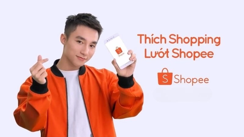 “Thích shopping, lướt Shopee” là câu slogan Shopee