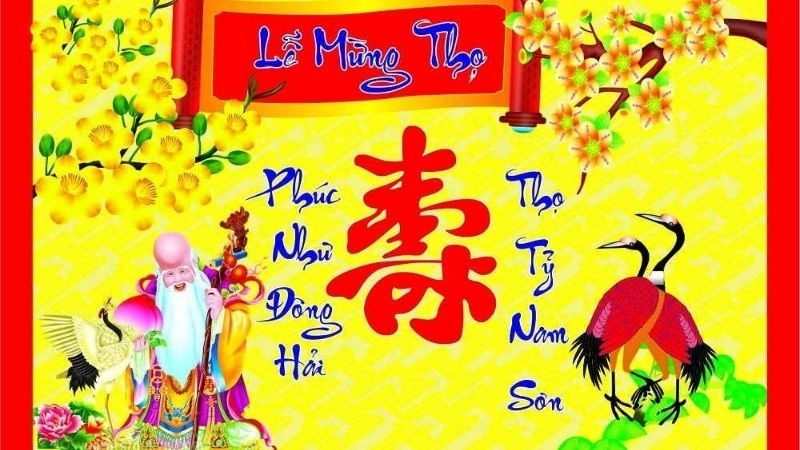 Lời chúc mừng thọ 70 tuổi tràn đầy sức khỏe