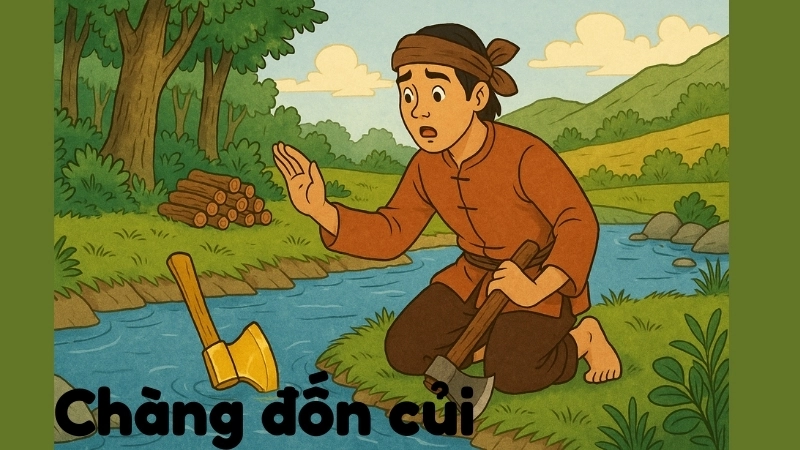 Tóm tắt Truyện dân gian - Chàng đốn củi ngắn gọn nhất