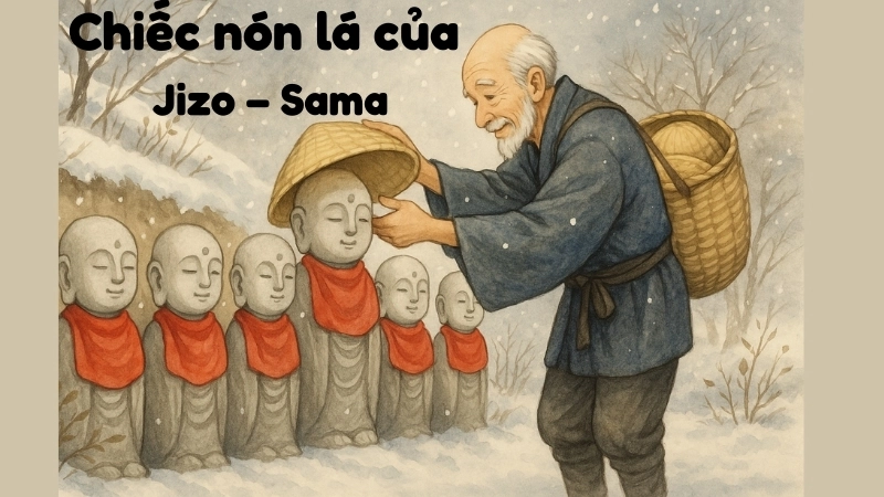 Truyện cổ tích nước ngoài Chiếc nón lá Jizo – Sama ngắn gọn