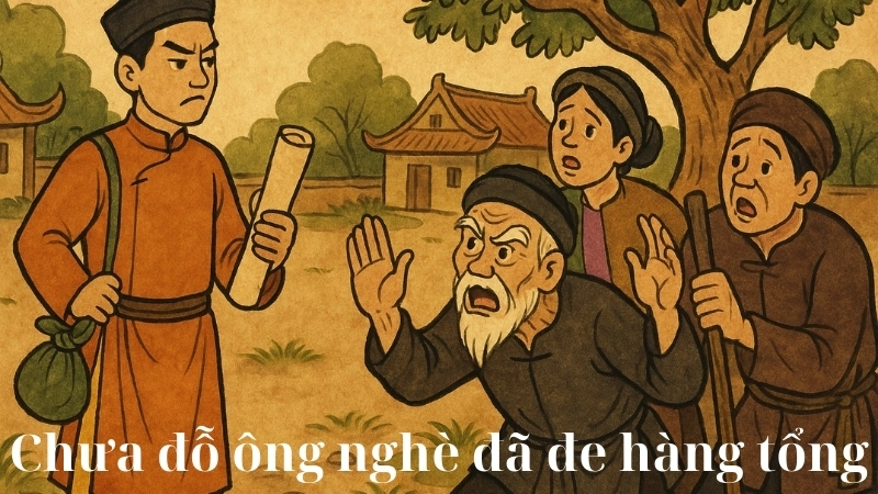 Tóm tắt truyện Chưa đỗ ông nghè đã đe hàng tổng hay nhất