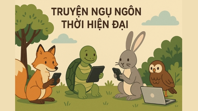 Tóm tắt Truyện ngụ ngôn - Chuyện ngụ ngôn thời hiện đại hay