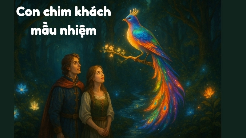 Tóm tắt Truyện cổ tích nước ngoài - Con chim khách mầu nhiệm