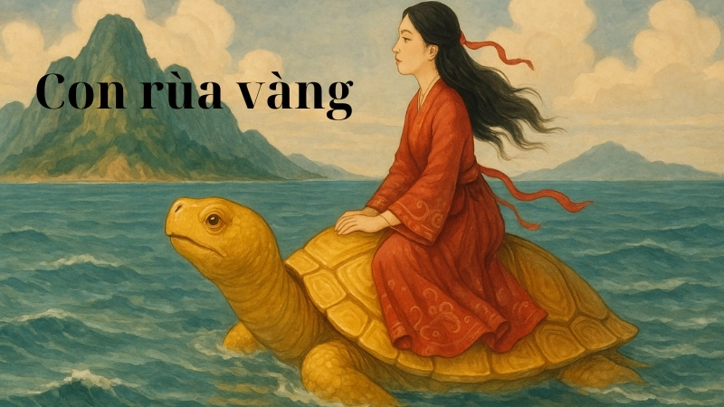 Tóm tắt ngắn gọn truyện cổ tích Việt Nam - Con Rùa Vàng