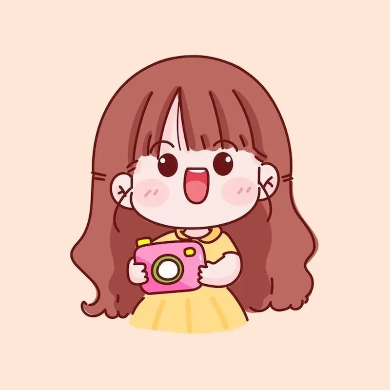 Tải ngay Avatar nữ chibi cho Facebook cực cute