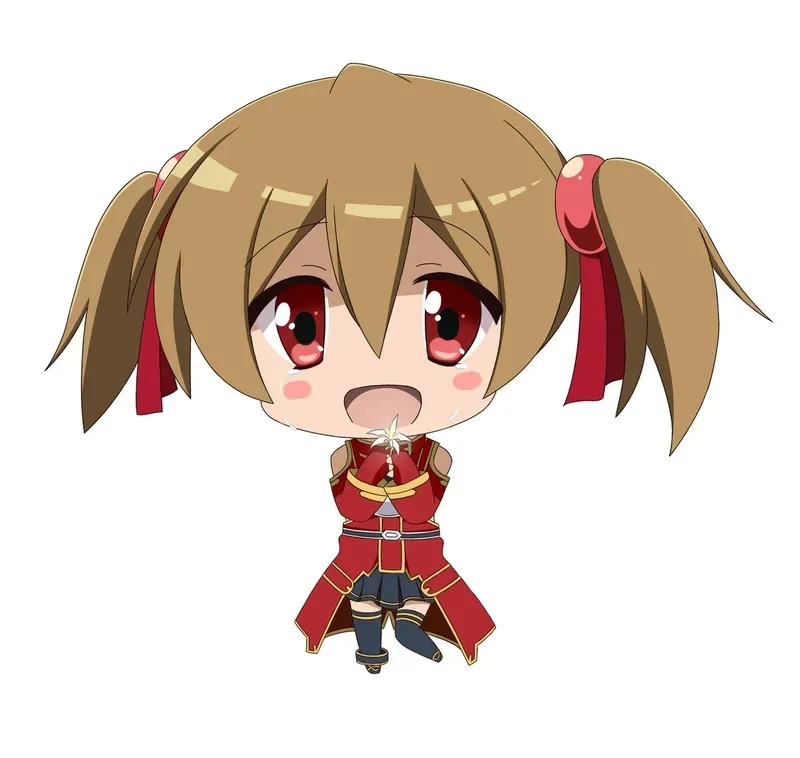 Ảnh anime girl cute chibi đeo kính lan tỏa nét thông minh đáng yêu