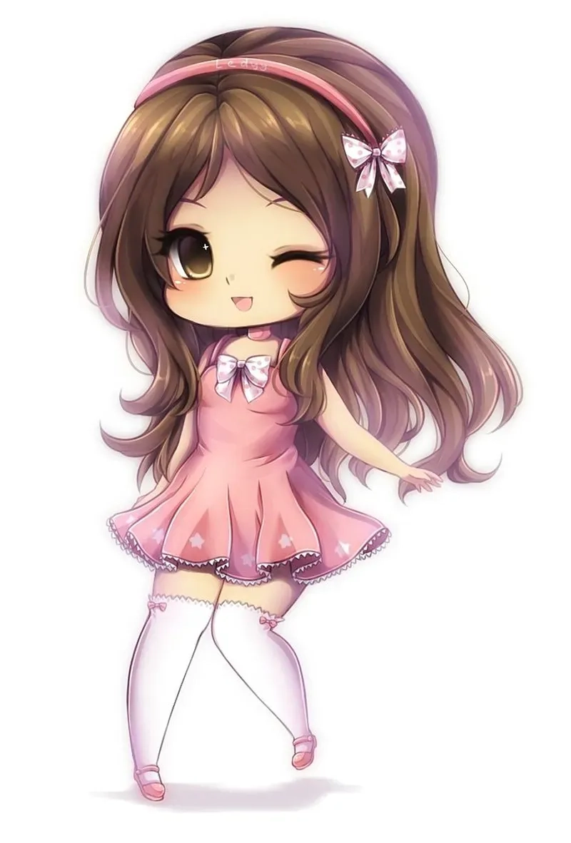 Chia sẻ Ảnh đại diện nữ chibi đẹp cực cute cho bạn